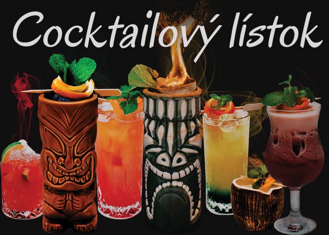 Coctail menu